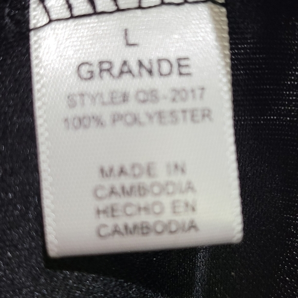 The Arte Women's Strapless Long Maxi Dress Cheetah Print Gray and‎ Black Size L - Picture 6 of 6